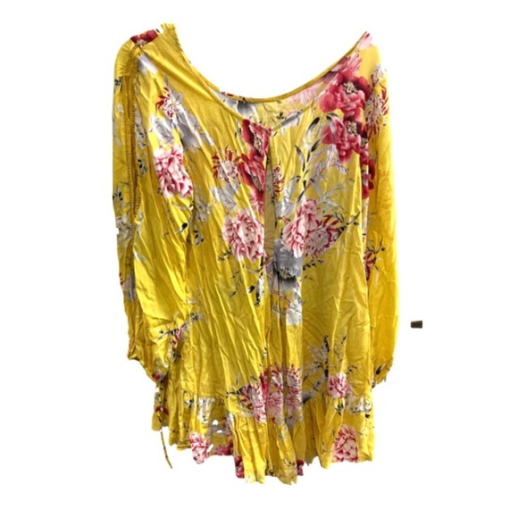 Jaase Summer Sunshine Maya floral dress large - Picture 3 of 8